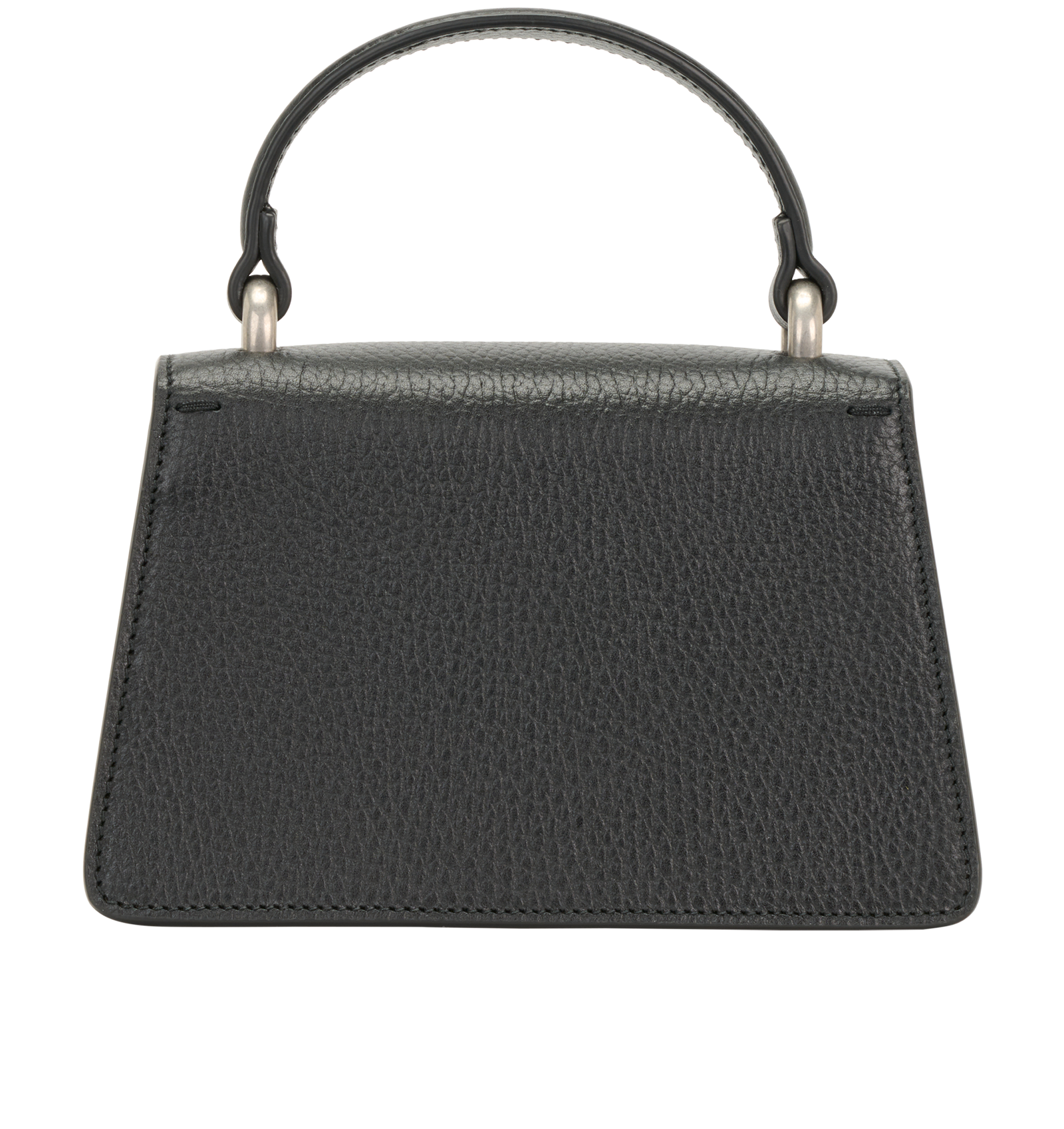 Dionysus Mini Top Handle, &pound;950, Handbags, Black, Leather, Back view